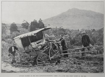 This was the main road to Auckland from Whangarei 1912.... Went thru the Waipu Gorge and around thru Maungatoroto
