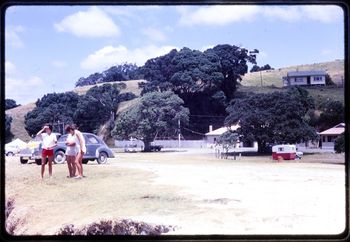 Just entitled 'Ellis..Vera..Jane'...Waipu Cove 1963...not sure who they are!!! So cool when we could park on the beach....
