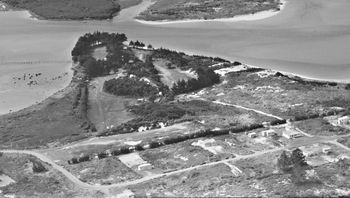 Ruakaka camping ground...and the main street of Ruakaka....one shop ..1963
