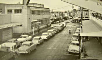 downtown Whangarei ...Rust Lane...1967

