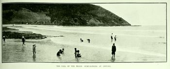 The locals having some beach time.... Ahipara 1919
