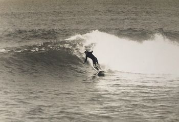 Warren havin' fun on a mellow Mahia day in the summer of '73
