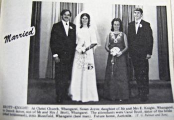 Derek Brott, Sue knight, Carol Brott, and  John Blomfield
