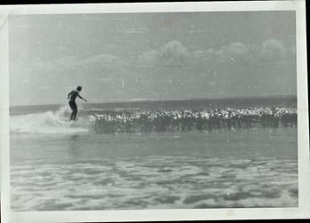 Wayne Charlton hanging 10 on a 7ft board...sensational surfer...
