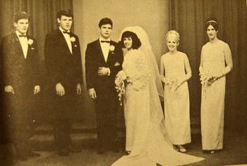 John Eilering marries Dianne Lupton...also getting married around early 70s too!! brother and sister of the couple..... Hank Eilering & Terrie Lupton scrubbed up pretty good to!!!
