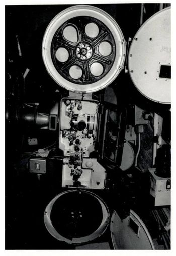 good 'ol reel to reel classic projector of that era... Regent movie theatre...
