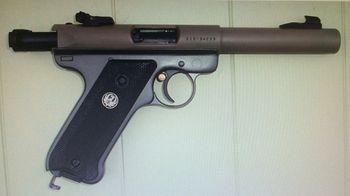 Ruger..Mark 2...awesome restoration..
