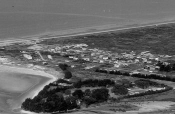 Ruakaka 1967...you can see the surfclub at the beach and empty land all around....

