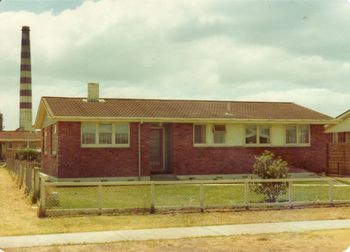 our home at the Power Station with Roger hall next door
