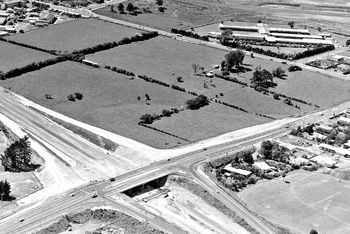 Takapuna 1969...new freeway...
