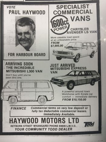 1980 Haywood Motors
