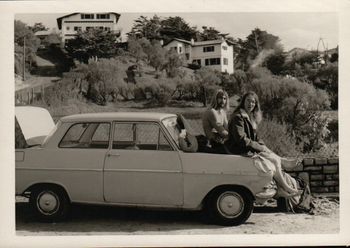 andy and dave powell, france..... opel cadet...... 3 days in jail herman..ha!
