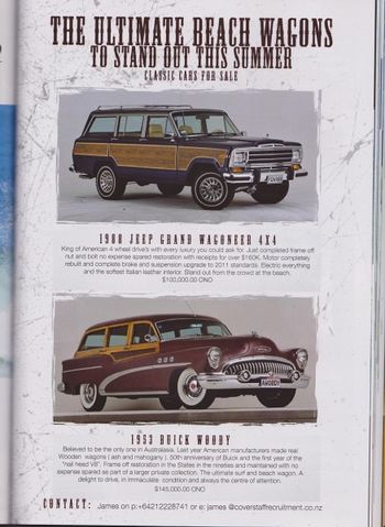 who would have thought that 30years later those old woodies would be worth $145,000....sheeeesh!!!
