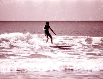 Great shot of Laurie at the Cove in '65
