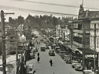 lower Cameron st...1952....'bring on ' underground power..Ha!!
