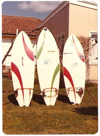 The Quiver '82 - sponsored by Coka Cola! Crispy (Roger Crisp)
