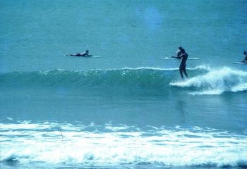 Kit Steer..looking very classy...Waipu Cove...summer of '65
