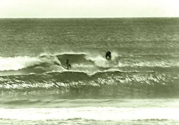 Dick Robinson finding a little hollow section at Sandys...summer of '66
