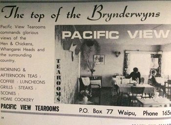 and...sometimes you might stop at the top of the Bryderwyns for a quick cuppa... my Mum and Dad were still operating it in '65.....i remember winding up Bobby Darin on that stereo cabinet in the corner around 1962...Ha!
