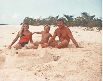 John and  fam ...Carribean 1981
