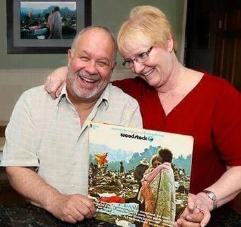 Well looky here....the same couple from on that album cover..... still married 46 years later...awesome!!! ...2015 ....man they sure look like hippies alright....Ha!!!
