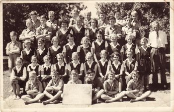 1958 Waipu Primary School (Northland) Then there was 'Blackie' 2nd from left bottom...whos brother 'Errol Dodds' became a good Waipu Cove surfer..and theres Mike Cooney black hair bottom row...i started surfing the following year 1959 on a surfski at Ruakaka ....you may have a similar story!!

