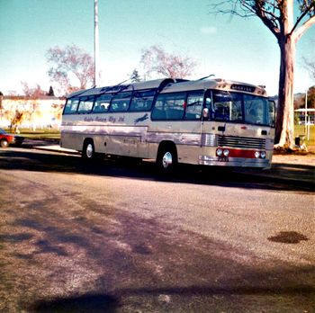 Webbs Motors Whangarei Charter Bus 1974
