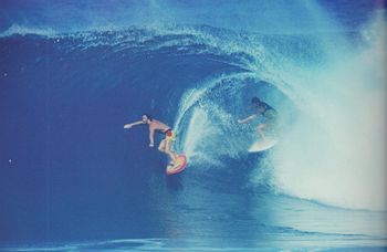 Pipeline tandom....Shaun Thompson, Mark Richards
