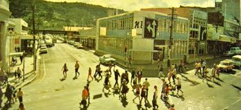 looking back down to 1XN radio station...Rust Lane 1967
