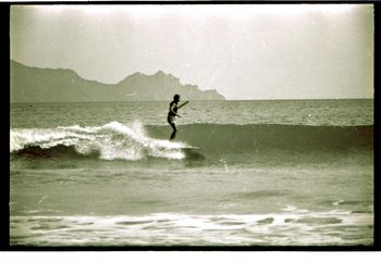 but most of us were just 'nobodies'....just loving surfing!!.. 'unknown'...Advocate photo...Ruakaka 1966...
