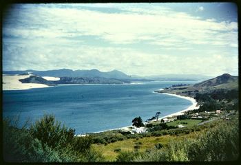 Opononi 1963.....check the masssive dunes on the North side....
