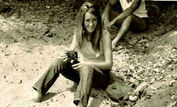 Julie Bryan at that other awesome beach...Whale Bay ..summer of '69
