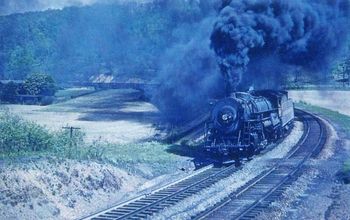 yay...and catching a steam train in the 50s....we'd arrive home with black hair.... and when we blew our nose....well.. you can imagine the colour on the hanky...Ha!!....yes....those were the days...when men were men!!...Ha!!....sheeeesh!!
