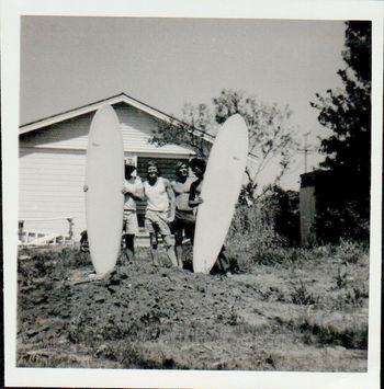 Benny Hutchings...Billy Carson...Peter Morse..and Garry Lidgard...Gisborne 1968
