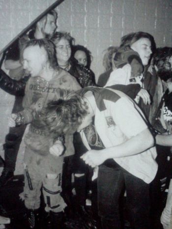 The Front bar, Brooklyn, March 26th, 1994. Crowd shot. Photo by and courtesy of Steph Ardito.
