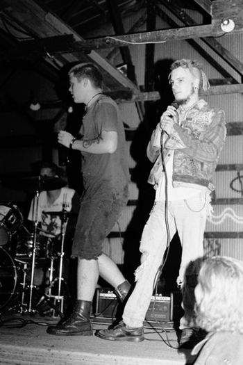 Live @ the Red Shed, September 4th, 1993. #6 Photo by and courtesy of Molly Howard.
