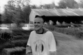 Civil Disobedience, Disassociate show @ the Red Shed, September 4th, 1993. "M-I-C-K-E-Y-L-S-Fucking-D." Photo by and courtesy of Molly Howard.
