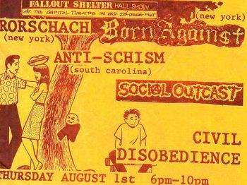 Flint, Michigan, 1991. It's worth noting that in the 80's and much of the 90's, it was common for bands representing a wide variety sounds and influences to play together. Many of the current ideas about classification, genres and sub-genres, simply didn't exist then.
