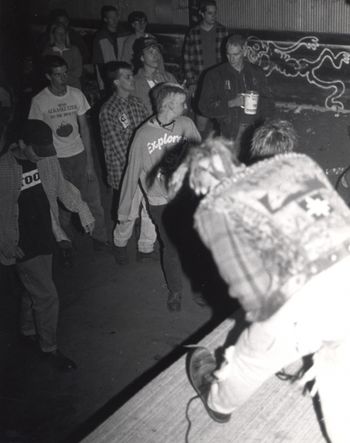 Live @ the Red Shed, September 4th, 1993. #8 Photo by and courtesy of Molly Howard.
