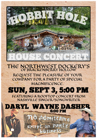 The 2nd Annual Hobbit Hole House Concert!