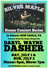 Dash's Birthday Bash: Night 1 @ The Silver Maple House Concert Series!