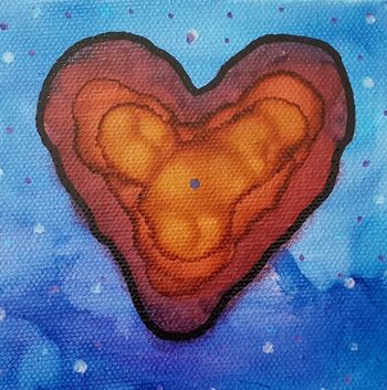 "Mini Heart" 4x4  (Ref. #: PA-HS003)
