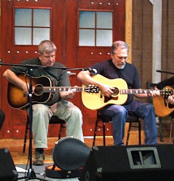 Bob & Jorma at the Fur Piece Ranch
