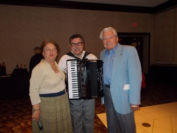 Great friends Angelina and Luigi LaMara!  at the Italaian Cultural Center, Clinton Township, MI
