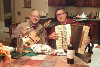 Great evening with Guitar, Mandolin and Violin Maestro Michele Ramo
