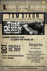 Londonderry Rotary Stomps Out Hunger Concert w/ Tom Dixon (Full Band) 
