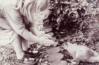 Terry Matsuoka- Girl and Squirrel silver print
