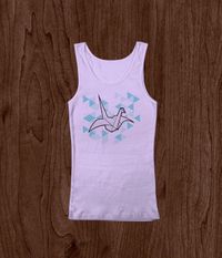 "Graphic Crane" Women's Tank by Joseph Naval