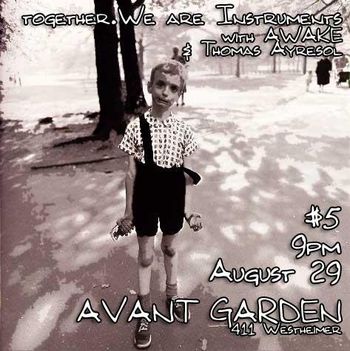 flyer avant garden
