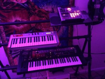 Roland SP-555, Alesis Micron and Roland SH-02 (2018)
